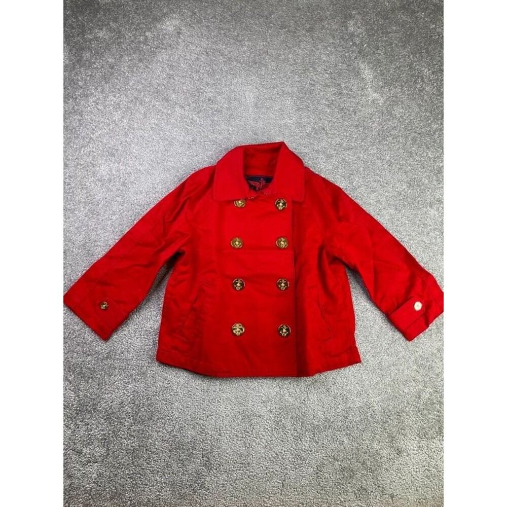 Ralph Lauren Jacket Women’s Small Red Gold Buttons